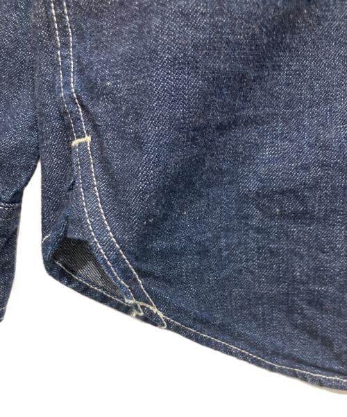 freewheelers（フリーホイーラーズ）freewheelers (フリーホイーラーズ) デニムワークシャツ インディゴ サイズ:14の古着・服飾アイテム