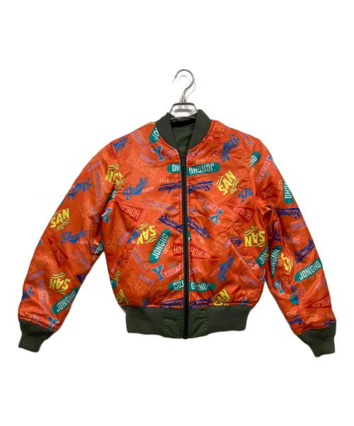 AVIREX（アヴィレックス）AVIREX (アヴィレックス) リバーシブルフライトジャケット グリーン サイズ:Ｓの古着・服飾アイテム