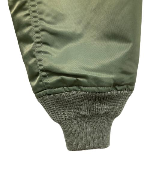 AVIREX（アヴィレックス）AVIREX (アヴィレックス) リバーシブルフライトジャケット グリーン サイズ:Ｓの古着・服飾アイテム