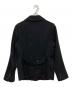 DOLCE & GABBANA (ドルチェ＆ガッバーナ) メルトンPコート ブラック サイズ:46：18000円
