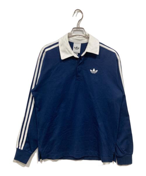 adidas（アディダス）adidas (アディダス) フットボールTシャツ ネイビー サイズ:Sの古着・服飾アイテム