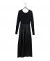 styling/ (スタイリング) リブニットドッキングワンピース ブラック サイズ:s：4000円