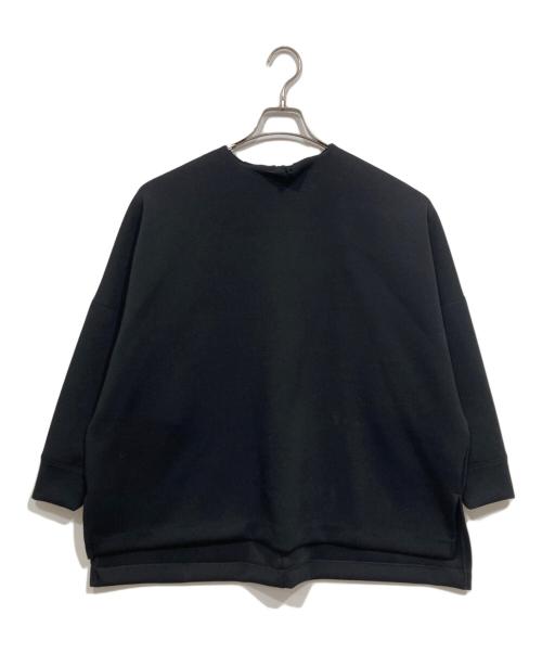 Whim Gazette（ウィムガゼット）Whim Gazette (ウィムガゼット) ダンボールプルオーバー ブラック サイズ:freeの古着・服飾アイテム