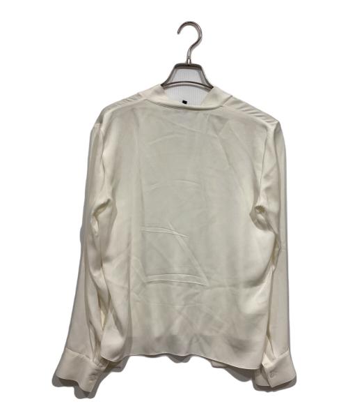 theory（セオリー）theory (セオリー) ボウタイシルクブラウス / MODERN GGT OPEN NK TIE BL ホワイト サイズ:sの古着・服飾アイテム