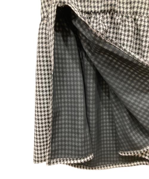 RANDY（ランディー）Randy (ランディー) Back open houndstooth ensemble ブラック サイズ:Ｍの古着・服飾アイテム