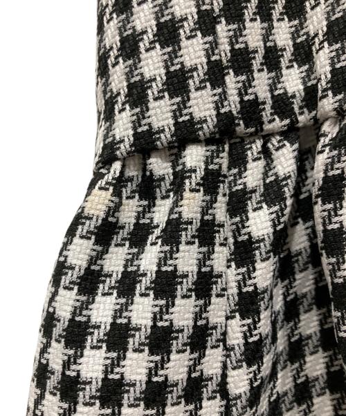 RANDY（ランディー）Randy (ランディー) Back open houndstooth ensemble ブラック サイズ:Ｍの古着・服飾アイテム