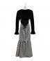 Randy (ランディー) Back open houndstooth ensemble ブラック サイズ:Ｍ：8000円