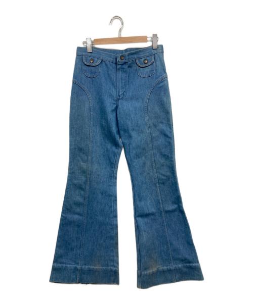 Wrangler（ラングラー）Wrangler (ラングラー) デニムフレアパンツ インディゴ サイズ:13/14の古着・服飾アイテム
