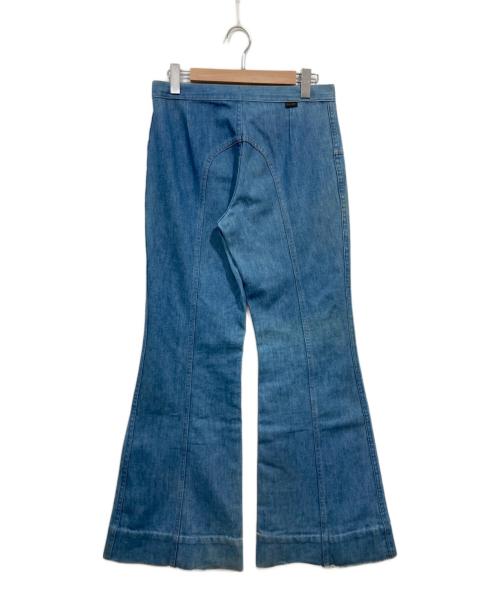 Wrangler（ラングラー）Wrangler (ラングラー) デニムフレアパンツ インディゴ サイズ:13/14の古着・服飾アイテム