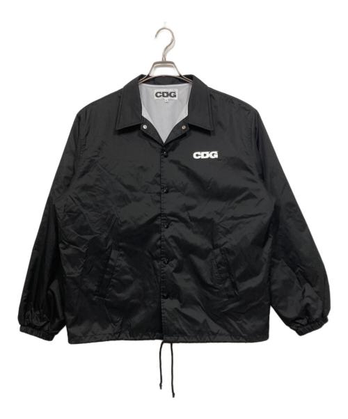 CDG（シーディージー）CDG (シーディージー) コーチジャケット ブラック サイズ:XLの古着・服飾アイテム