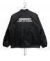 CDG (シーディージー) コーチジャケット ブラック サイズ:XL：14000円