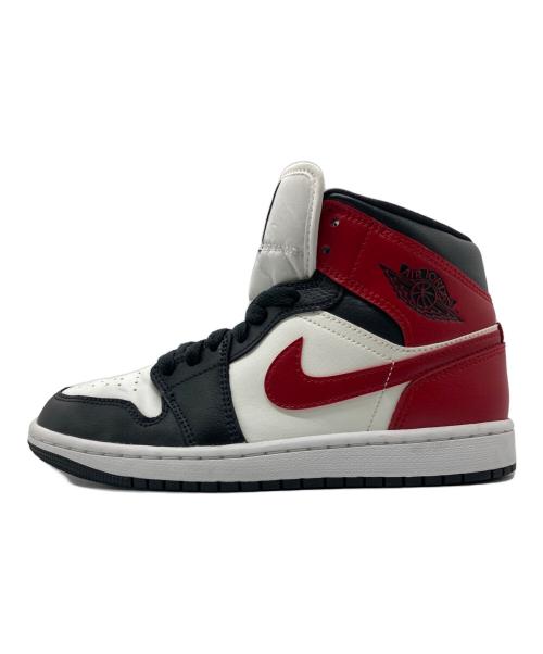 NIKE（ナイキ）NIKE (ナイキ) ハイカットスニーカー / Women's Air Jordan 1 Mid ホワイト サイズ:23.5㎝の古着・服飾アイテム