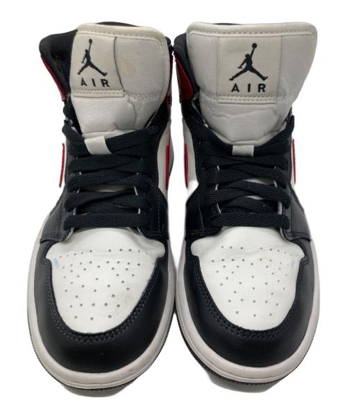 NIKE（ナイキ）NIKE (ナイキ) ハイカットスニーカー / Women's Air Jordan 1 Mid ホワイト サイズ:23.5㎝の古着・服飾アイテム