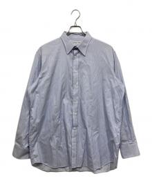 INDIVIDUALIZED SHIRTS（インディビジュアライズドシャツ）の古着「長袖シャツ」｜ブルー