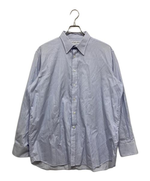 INDIVIDUALIZED SHIRTS（インディビジュアライズドシャツ）INDIVIDUALIZED SHIRTS (インディビジュアライズドシャツ) 長袖シャツ ブルー サイズ:Ｌの古着・服飾アイテム