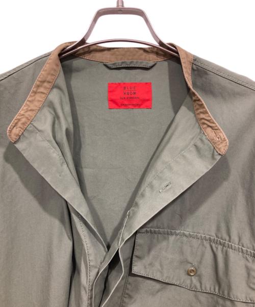 BLUE WORK（ブルーワーク）BLUE WORK (ブルーワーク) 長袖シャツ オリーブ サイズ:Mの古着・服飾アイテム