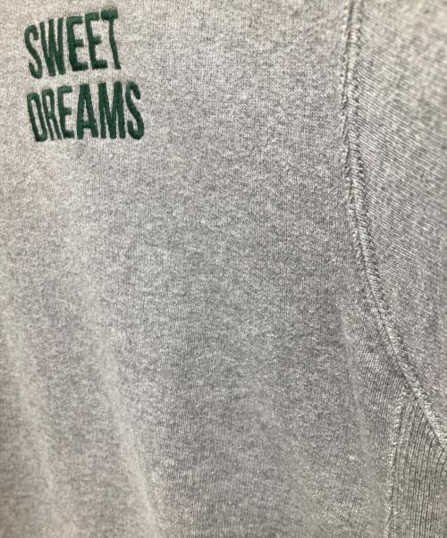 Kinema（キネマ）Kinema (キネマ) damage logo sweat/ダメージロゴ グレー サイズ:Ｌの古着・服飾アイテム