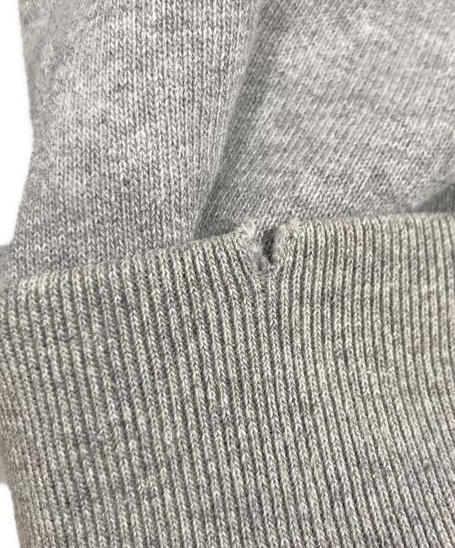 Kinema（キネマ）Kinema (キネマ) damage logo sweat/ダメージロゴ グレー サイズ:Ｌの古着・服飾アイテム