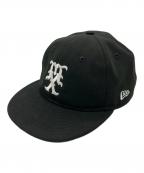 New Era×SAINT MICHAELニューエラ×セントマイケル）の古着「レトロクラウン 9Fifty/キャップ」｜ブラック