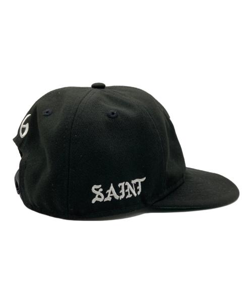 New Era（ニューエラ）New Era (ニューエラ) SAINT MICHAEL (セントマイケル) レトロクラウン 9Fifty/キャップ ブラックの古着・服飾アイテム