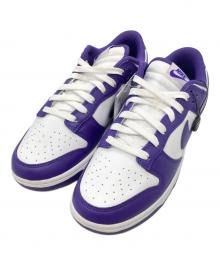 NIKE（ナイキ）の古着「ローカットスニーカー /Dunk Low Retro」｜ホワイト×パープル / Champion
