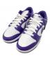 NIKE（ナイキ）の古着「ローカットスニーカー /Dunk Low Retro」｜ホワイト×パープル / Champion