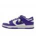 NIKE (ナイキ) ローカットスニーカー /Dunk Low Retro ホワイト×パープル / Champion サイズ:27.0 未使用品：9000円
