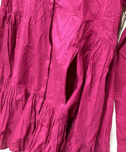 merlette（マーレット）Merlette (マーレット) ティアードワンピース ピンク サイズ:XSの古着・服飾アイテム