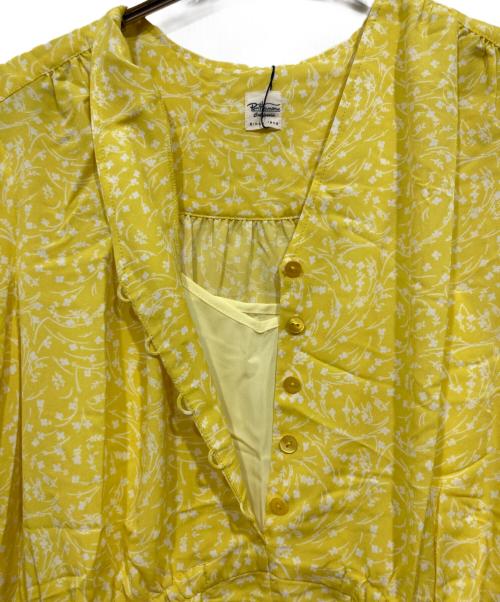 Ron Herman（ロンハーマン）Ron Herman (ロンハーマン) 総柄ワンピース イエロー サイズ:Sの古着・服飾アイテム