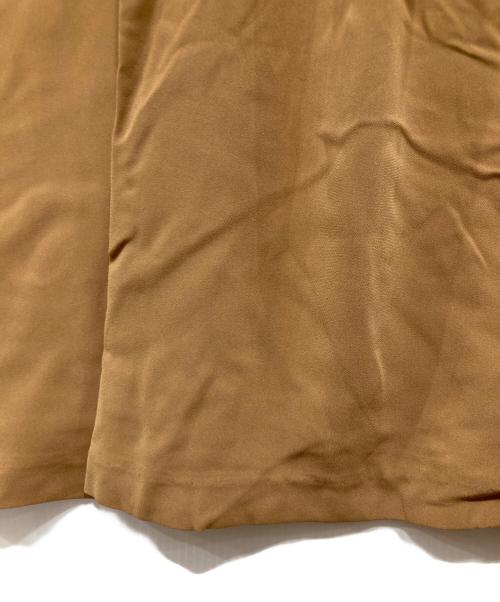 & DEAR（アンドディアー）＆ DEAR (アンドディアー) IENA取扱い ノースリーブワンピース キャメル サイズ:38の古着・服飾アイテム