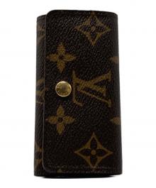 LOUIS VUITTON（ルイ ヴィトン）の古着「ミュルティクレ4 / キーケース」｜ブラウン