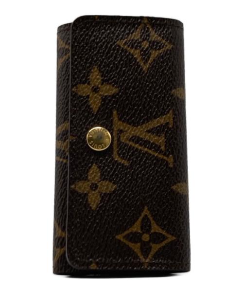LOUIS VUITTON（ルイ ヴィトン）LOUIS VUITTON (ルイ ヴィトン) ミュルティクレ4 / キーケース ブラウンの古着・服飾アイテム