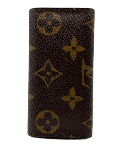 LOUIS VUITTON（ルイ ヴィトン）LOUIS VUITTON (ルイ ヴィトン) ミュルティクレ4 / キーケース ブラウンの古着・服飾アイテム