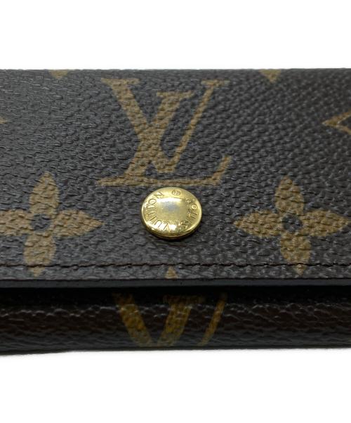LOUIS VUITTON（ルイ ヴィトン）LOUIS VUITTON (ルイ ヴィトン) ミュルティクレ4 / キーケース ブラウンの古着・服飾アイテム
