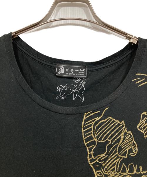 Hysteric Glamour（ヒステリックグラマー）Hysteric Glamour (ヒステリックグラマー) Tシャツ ブラック サイズ:FREEの古着・服飾アイテム