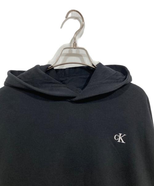 Calvin Klein（カルバンクライン）Calvin Klein (カルバンクライン) パーカー ブラック サイズ:Lの古着・服飾アイテム