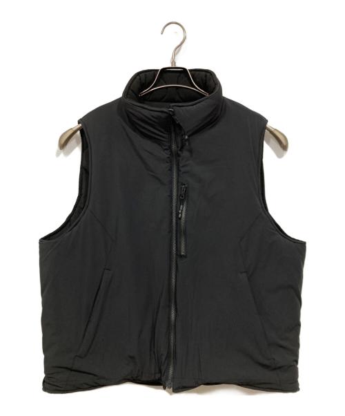 JOURNAL STANDARD relume（ジャーナルスタンダード レリューム）JOURNAL STANDARD relume (ジャーナルスタンダード レリューム) PADDING RV ベスト ブラック サイズ:Mの古着・服飾アイテム
