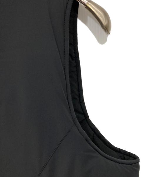 JOURNAL STANDARD relume（ジャーナルスタンダード レリューム）JOURNAL STANDARD relume (ジャーナルスタンダード レリューム) PADDING RV ベスト ブラック サイズ:Mの古着・服飾アイテム