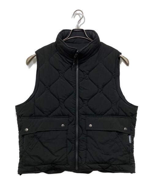 JOURNAL STANDARD relume（ジャーナルスタンダード レリューム）JOURNAL STANDARD relume (ジャーナルスタンダード レリューム) PADDING RV ベスト ブラック サイズ:Mの古着・服飾アイテム