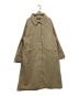 nano・universe（ナノ・ユニバース）の古着「撥水&花粉ガード ステンカラーコート」｜ベージュ