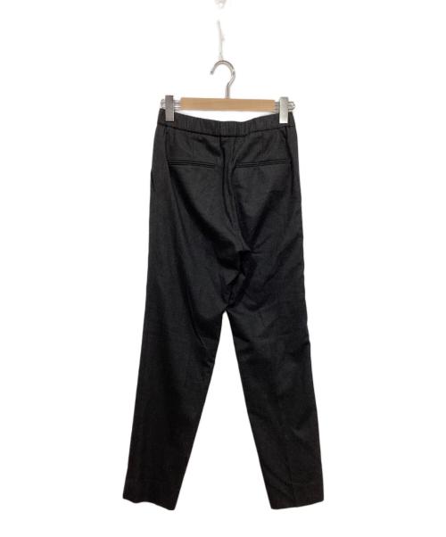 GALERIE VIE（ギャルリーヴィー）GALERIE VIE (ギャルリーヴィー) ストレッチウール シガレットパンツ グレー サイズ:34の古着・服飾アイテム
