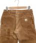 中古・古着 CarHartt (カーハート) ダブルニーペインターパンツ ベージュ サイズ:W32（81.0cm）：12000円