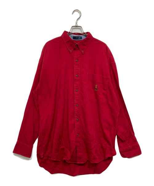 CHAPS RALPH LAUREN（チャップス ラルフローレン）CHAPS RALPH LAUREN (チャップス ラルフローレン) ボタンダウンシャツ レッド サイズ:Ｌの古着・服飾アイテム