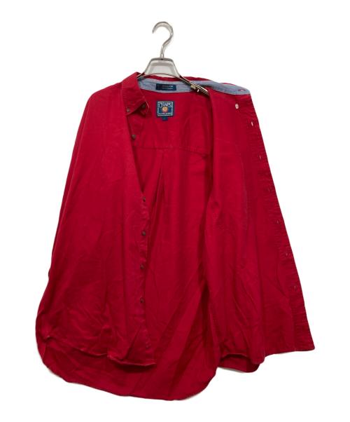 CHAPS RALPH LAUREN（チャップス ラルフローレン）CHAPS RALPH LAUREN (チャップス ラルフローレン) ボタンダウンシャツ レッド サイズ:Ｌの古着・服飾アイテム