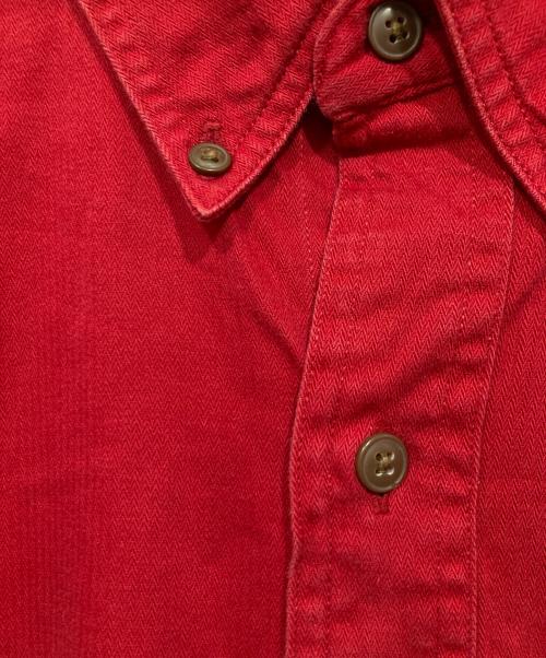 CHAPS RALPH LAUREN（チャップス ラルフローレン）CHAPS RALPH LAUREN (チャップス ラルフローレン) ボタンダウンシャツ レッド サイズ:Ｌの古着・服飾アイテム