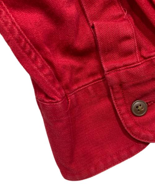CHAPS RALPH LAUREN（チャップス ラルフローレン）CHAPS RALPH LAUREN (チャップス ラルフローレン) ボタンダウンシャツ レッド サイズ:Ｌの古着・服飾アイテム