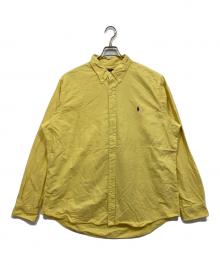 RALPH LAUREN（ラルフローレン）の古着「ボタンダウンシャツ」｜イエロー