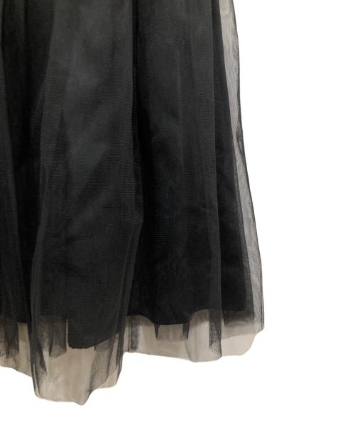 ADORE（アドーア）ADORE (アドーア) メモリートリコットワンピース ブラック サイズ:38の古着・服飾アイテム