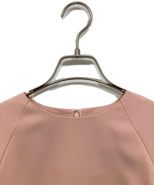 ADORE（アドーア）ADORE (アドーア) ダブルストレッチブラウス ピンク サイズ:38の古着・服飾アイテム