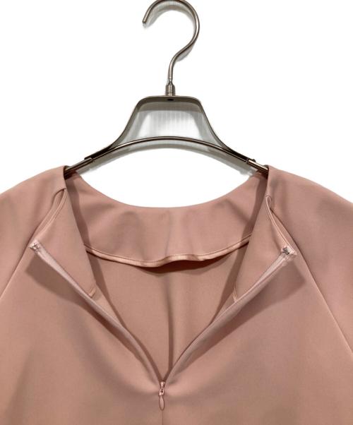 ADORE（アドーア）ADORE (アドーア) ダブルストレッチブラウス ピンク サイズ:38の古着・服飾アイテム